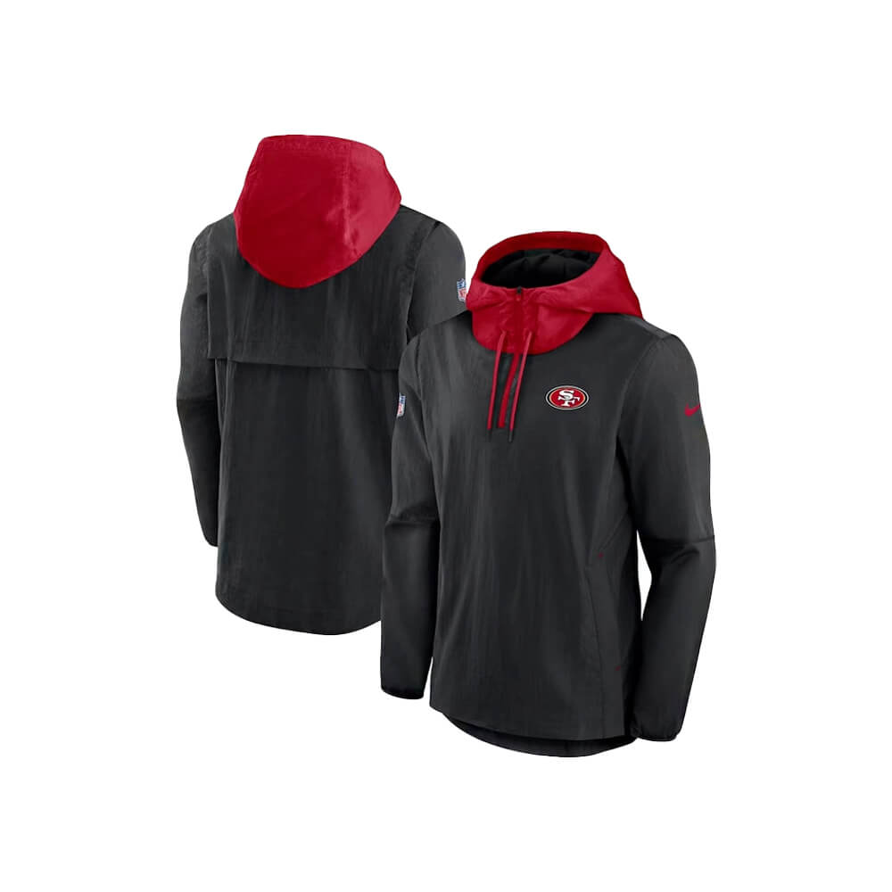 San Francisco 49ers Black Hooded Jacket - JnJ Jackets