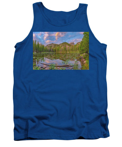 Colorful Lake Reflection Tank Top - jnjjackets