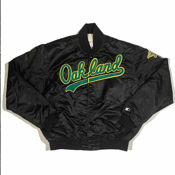 90s Oakland Athletics Script Jacket