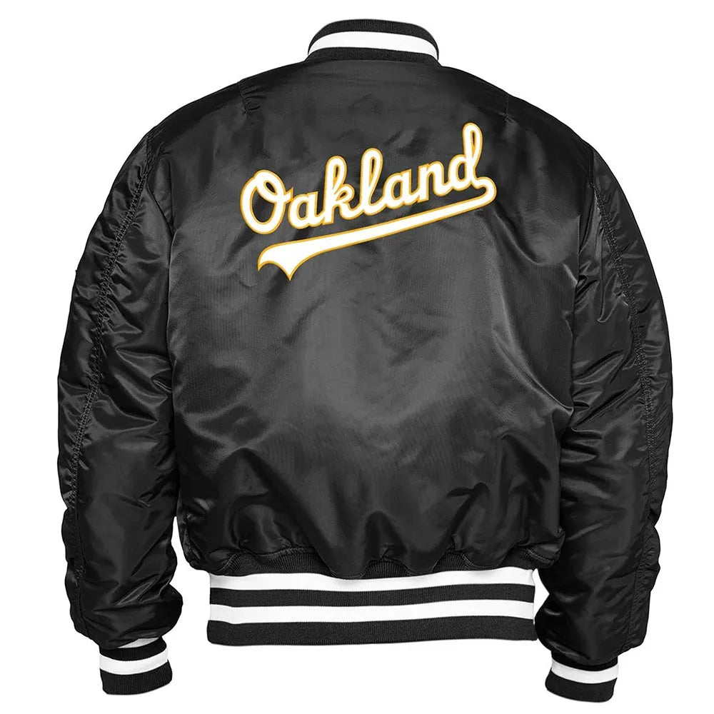 Oakland Athletics Bomber MA-1 Jacket