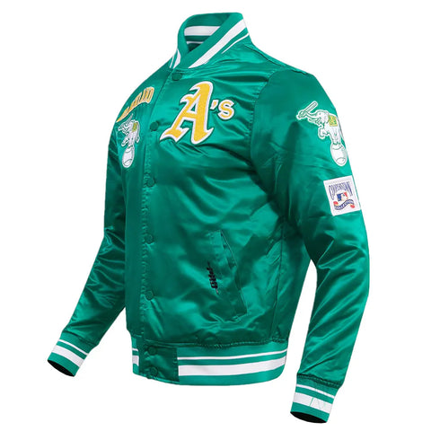 Oakland Athletics Retro Classic Rib Jacket