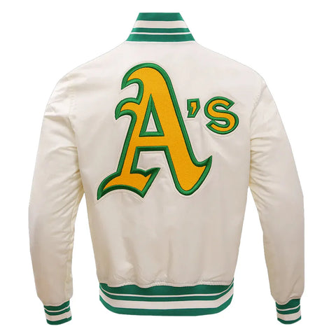 Oakland Athletics Retro Classic Rib Jacket