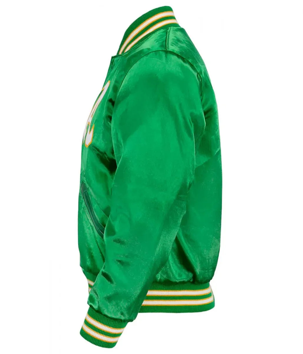 Oakland Athleticss 1968 Bomber Green Jacket