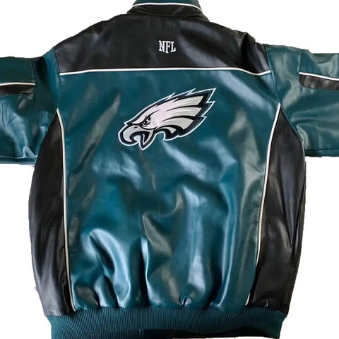 Philadelphia Eagles Leather Jacket - JnJ Jackets