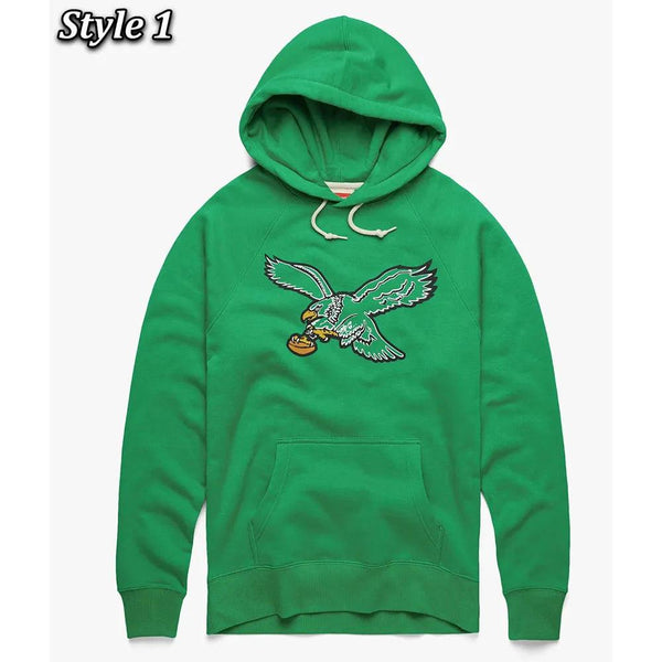 Philadelphia Eagles Retro Pullover Hoodie