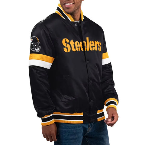 Home Game Pittsburgh Steelers Black Jacket