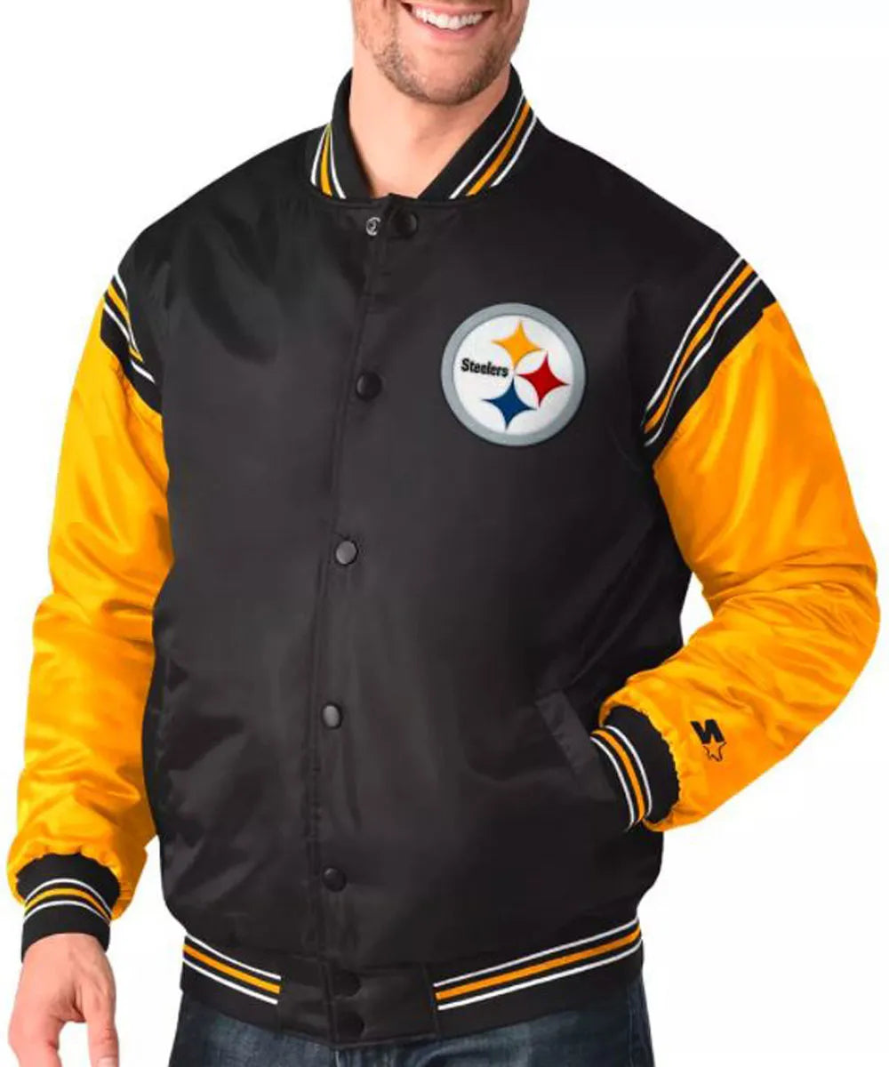 Pittsburgh Steelers Starter Varsity Satin Jacket