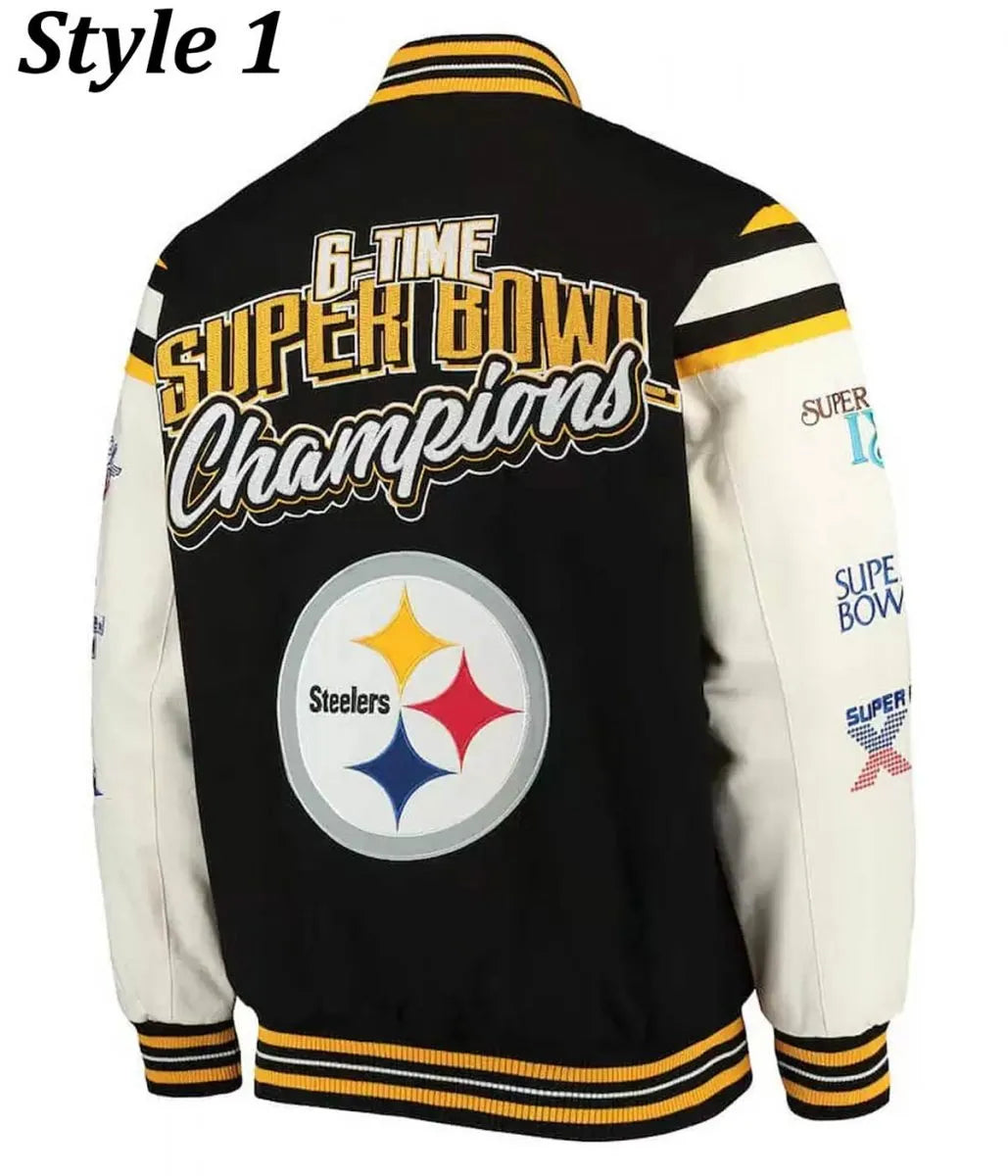 Pittsburgh Steelers Leather Jacket - JnJ Jackets