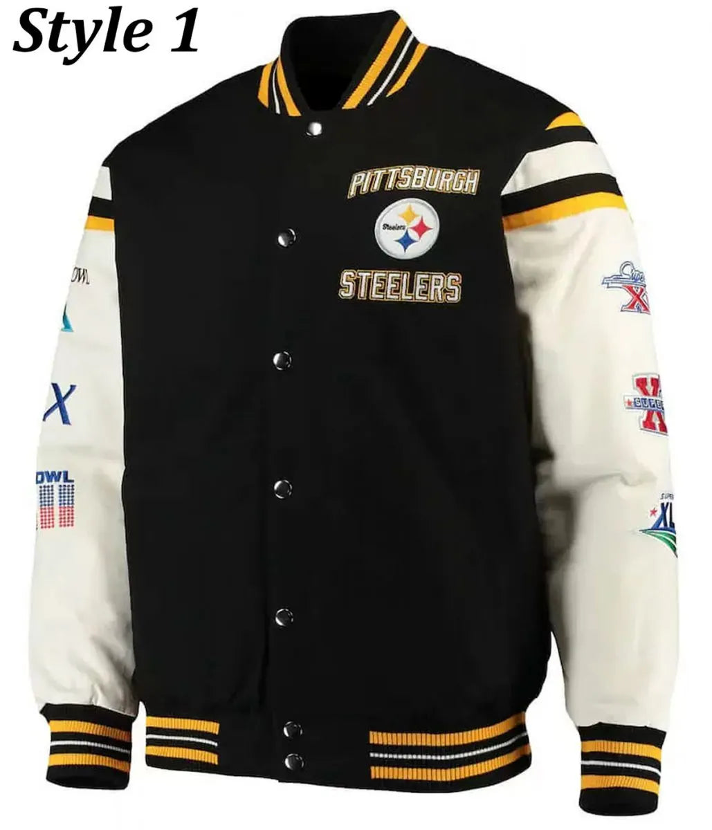 Pittsburgh Steelers Leather Jacket - JnJ Jackets