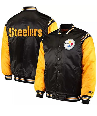 Pittsburgh Steelers Starter Varsity Satin Jacket