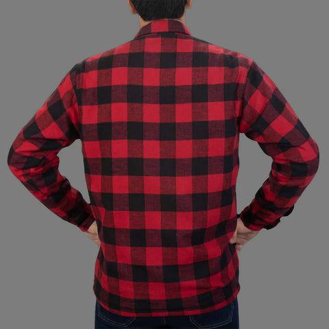 Flannel Plaid Shirt - jnjjackets