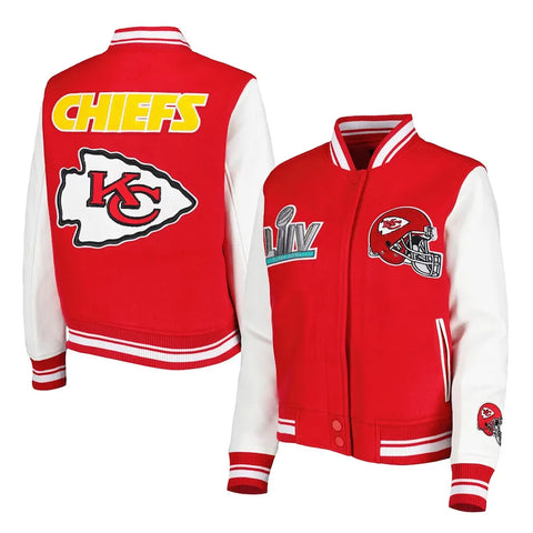 Kansas City Chiefs Mash Up Varsity Jacket - JnJ Jackets