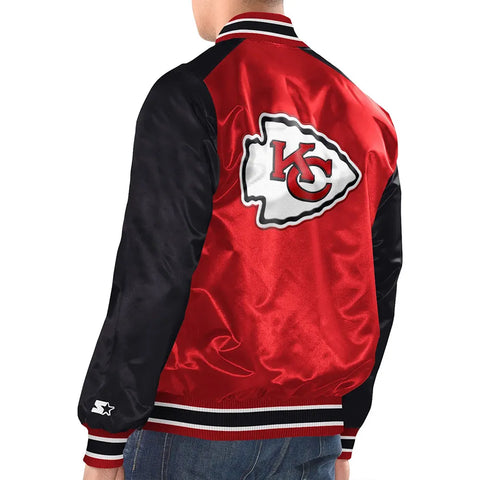 Renegade Kansas City Chiefs Red and Black Jacket - JnJ Jackets