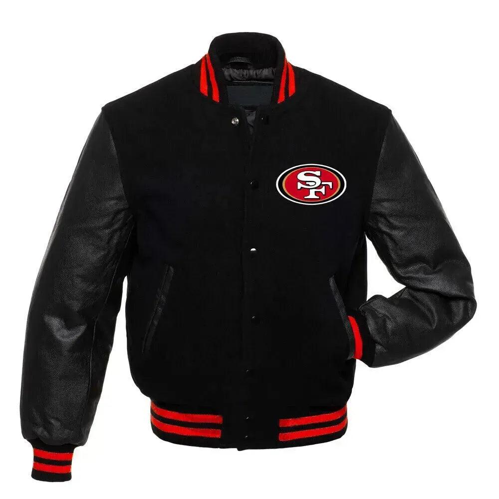 San Francisco 49ers Letterman Varsity Jacket - jnjjackets