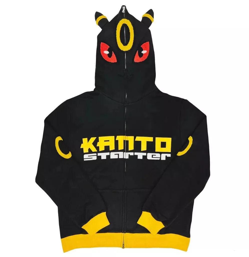 Kanto Starter Umbreon Pokemon Hoodie - JnJ Jackets