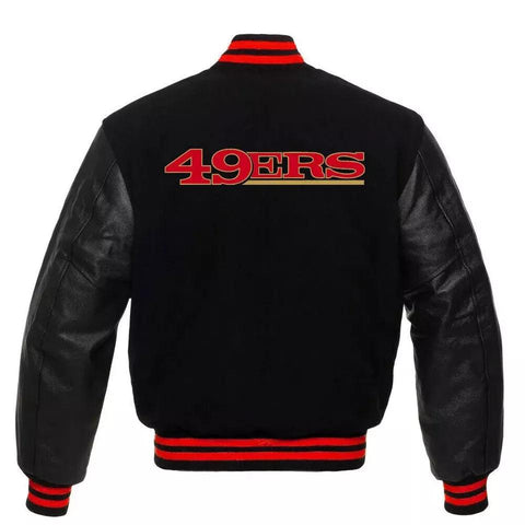 San Francisco 49ers Letterman Varsity Jacket - jnjjackets