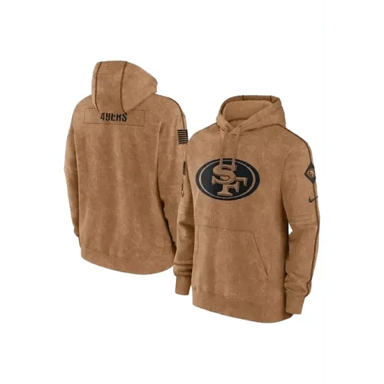 San Francisco 49ers Nike 2023 Salute to Service Hoodie