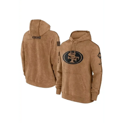 San Francisco 49ers Nike 2023 Salute to Service Hoodie