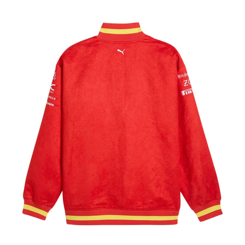 Ferrari Red Varsity Jacket - jnjjackets