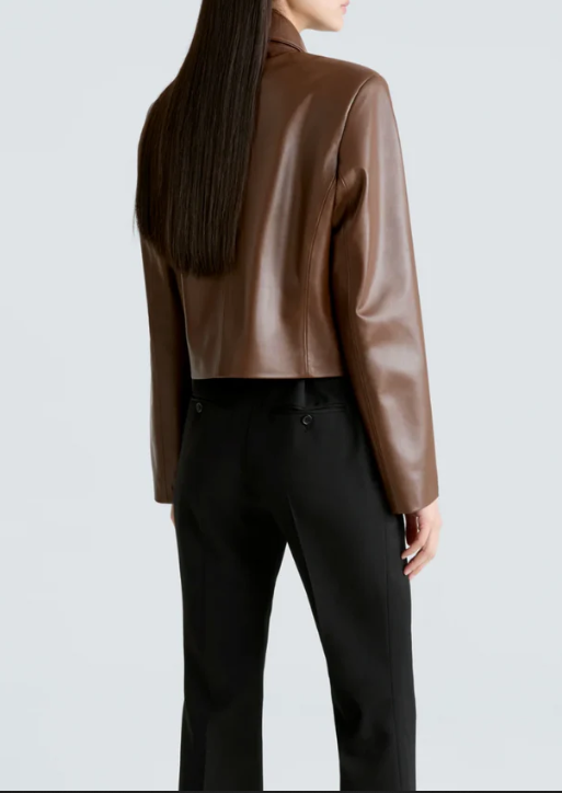 Nour Hammour Leather Jacket