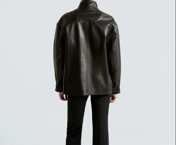 Nour Hammour Leather Jacket