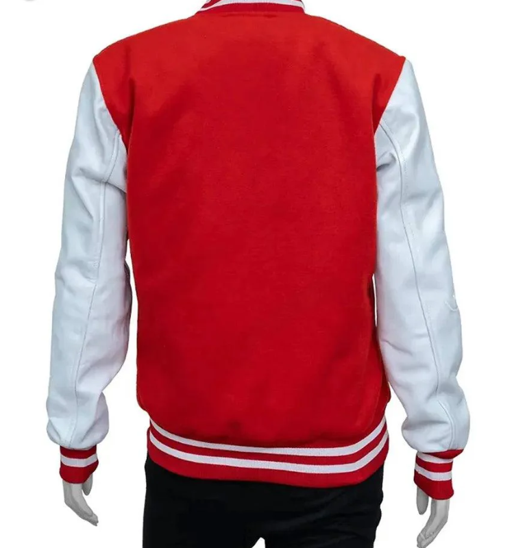 Taylor Swift The Red & White Tour Varsity Jacket