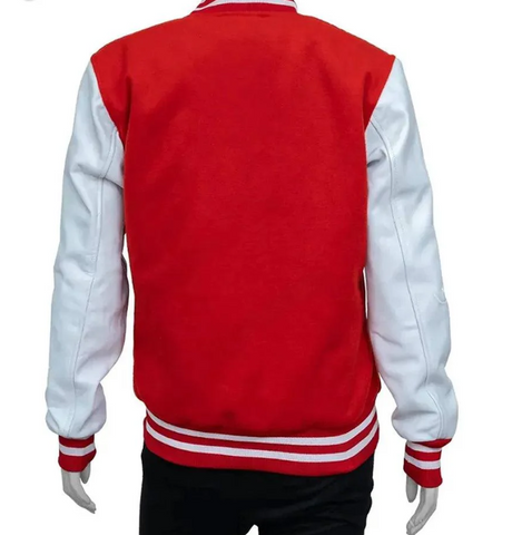 Taylor Swift The Red & White Tour Varsity Jacket