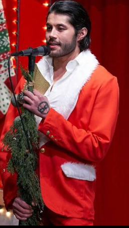 12 Dates Of Christmas Pinij Nalampoon Red Blazer