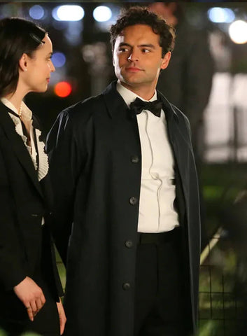 The Life List 2025 Sebastian De Souza Black Coat - jnjjackets