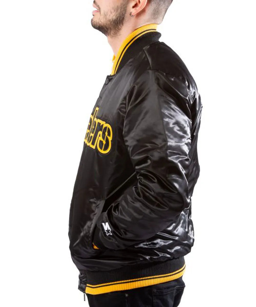 Starter Pittsburgh Steelers Black Jacket