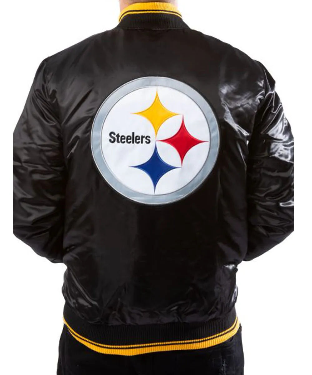 Starter Pittsburgh Steelers Black Jacket