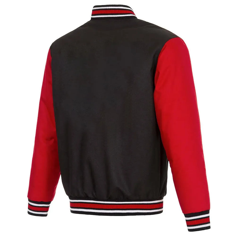 Super Bowl Champions Kansas City Chiefs Varsity Black and Red Jacket - JnJ Jackets