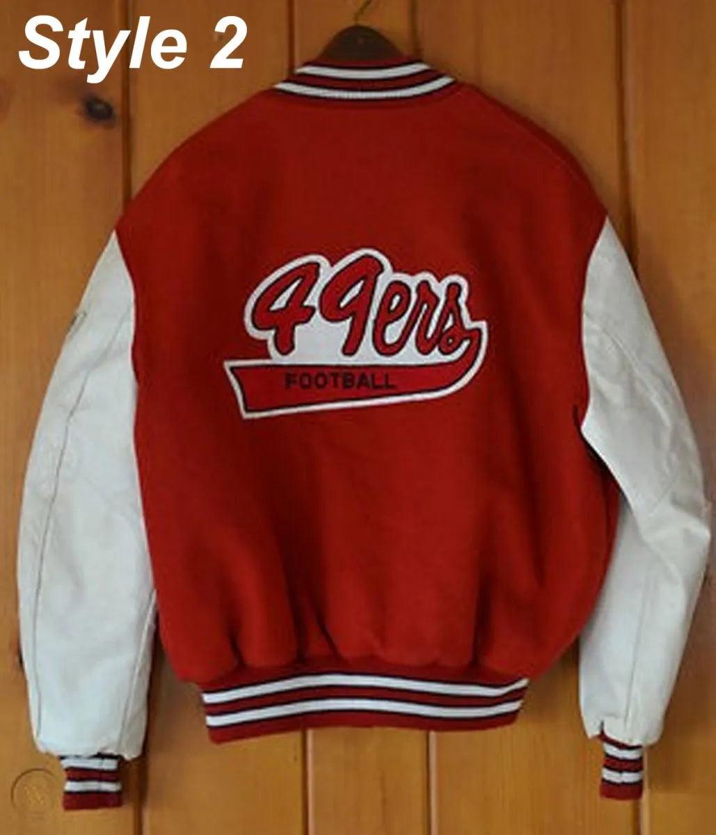 San Francisco 49ers Letterman Varsity Jacket - jnjjackets