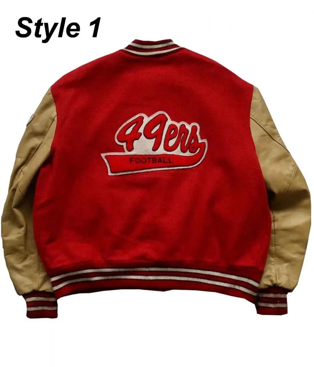 San Francisco 49ers Letterman Varsity Jacket - jnjjackets