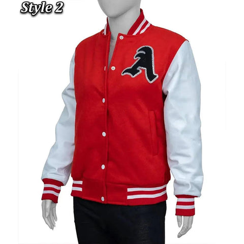 Taylor Swift Red & White Varsity Jacket - JnJ Jackets