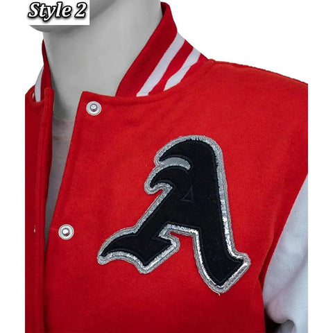 Taylor Swift Red & White Varsity Jacket - JnJ Jackets