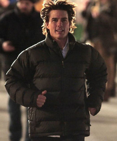 Tom Cruise Mission Impossible Rogue Nation Black Puffer Jacket - jnjjackets