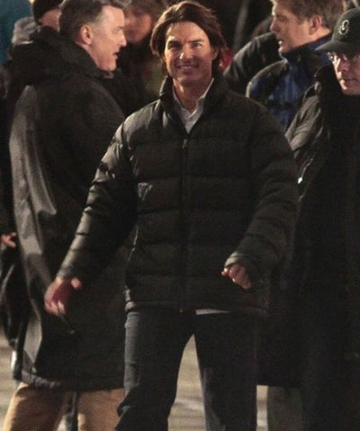Tom Cruise Mission Impossible Rogue Nation Black Puffer Jacket - jnjjackets