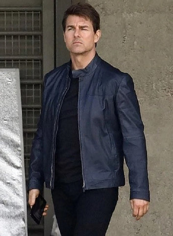 Tom Cruise Mission Impossible Fallout Leather Jacket - jnjjackets