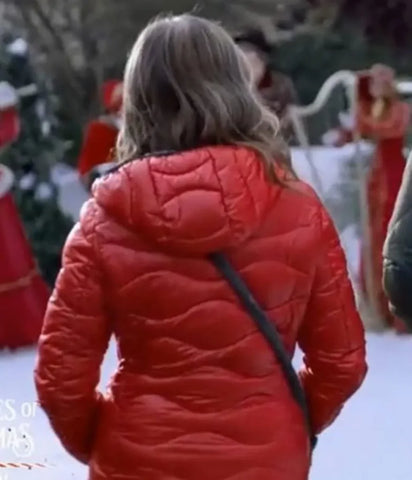 The Christmas Promise Torrey Devitto Puffer Coat - JnJ Jackets