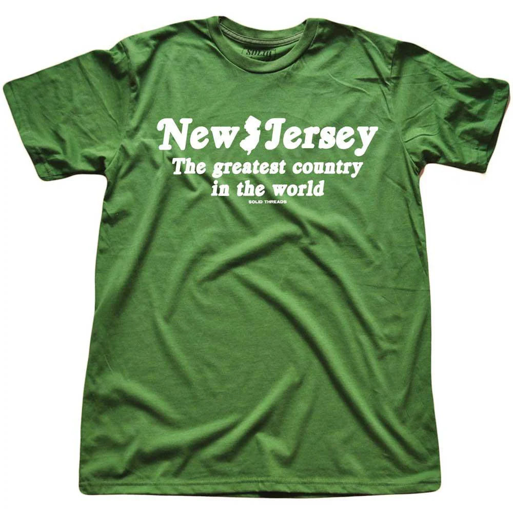 New Jersey The Greatest Country In The World T-Shirt - jnjjackets