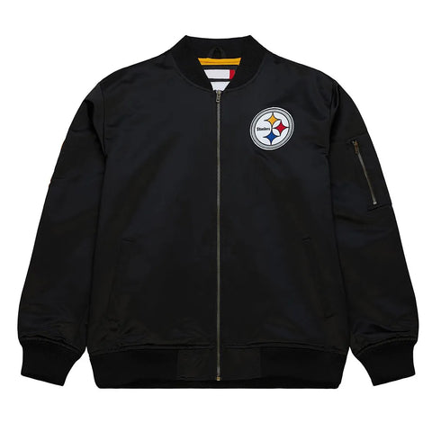 Pittsburgh Steelers Vintage Logo Lightweight Satin Jacket