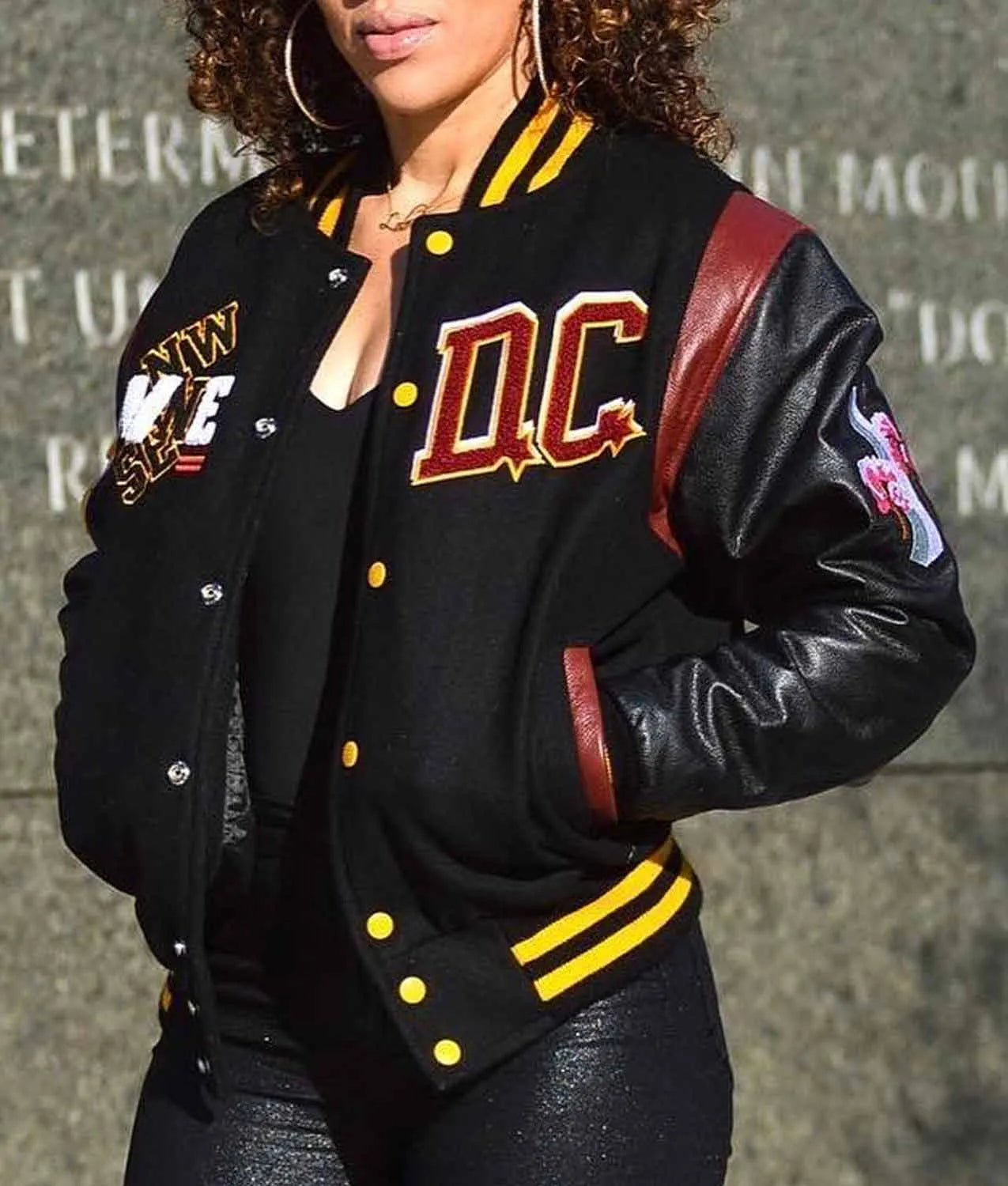 90th Anniversary Washington Commanders Varsity Jacket