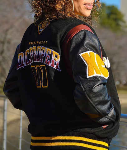 90th Anniversary Washington Commanders Varsity Jacket