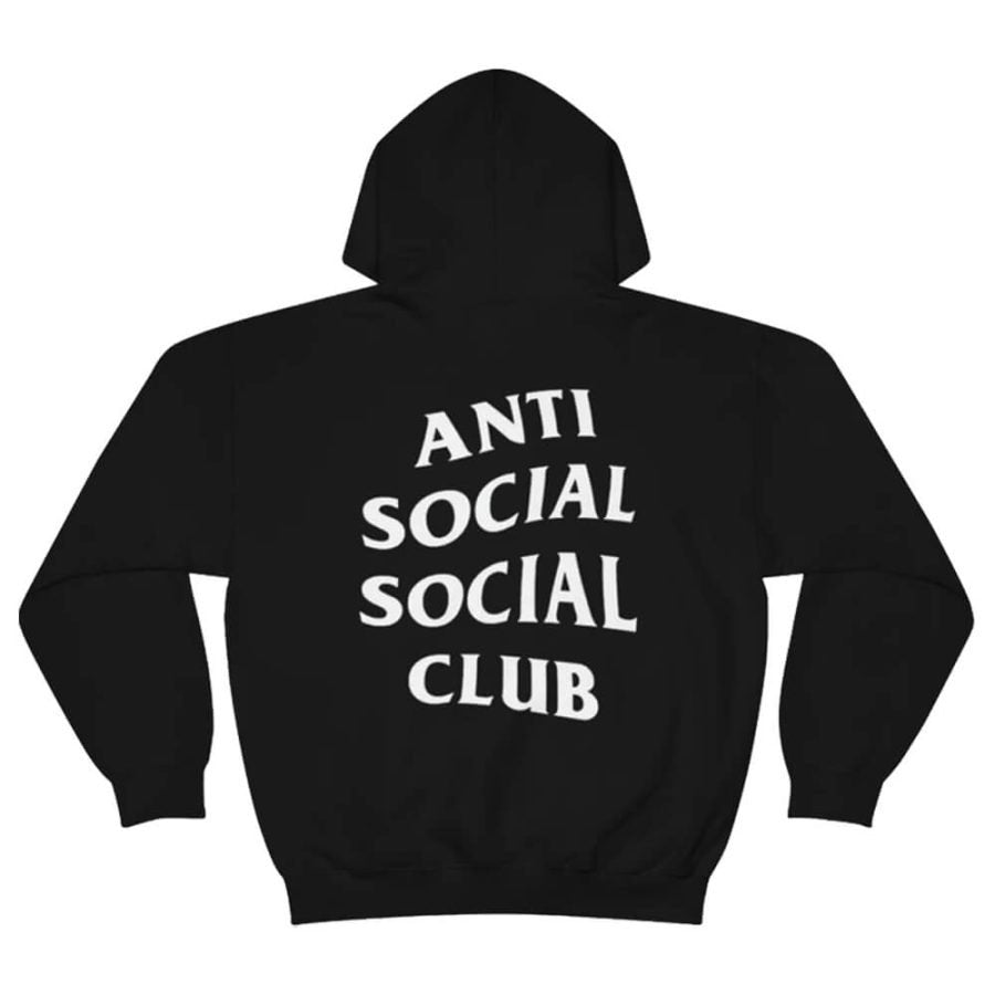 Anti Social Club Mind Games Black Hoodie - JnJ Jackets