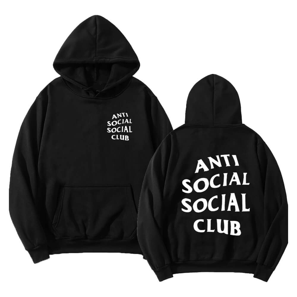 Anti Social Club Mind Games Black Hoodie - JnJ Jackets