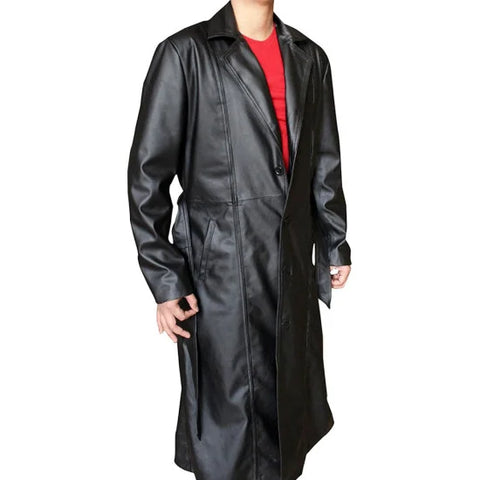 Wesley Snipes Blade Trench Coat - JnJ Jackets