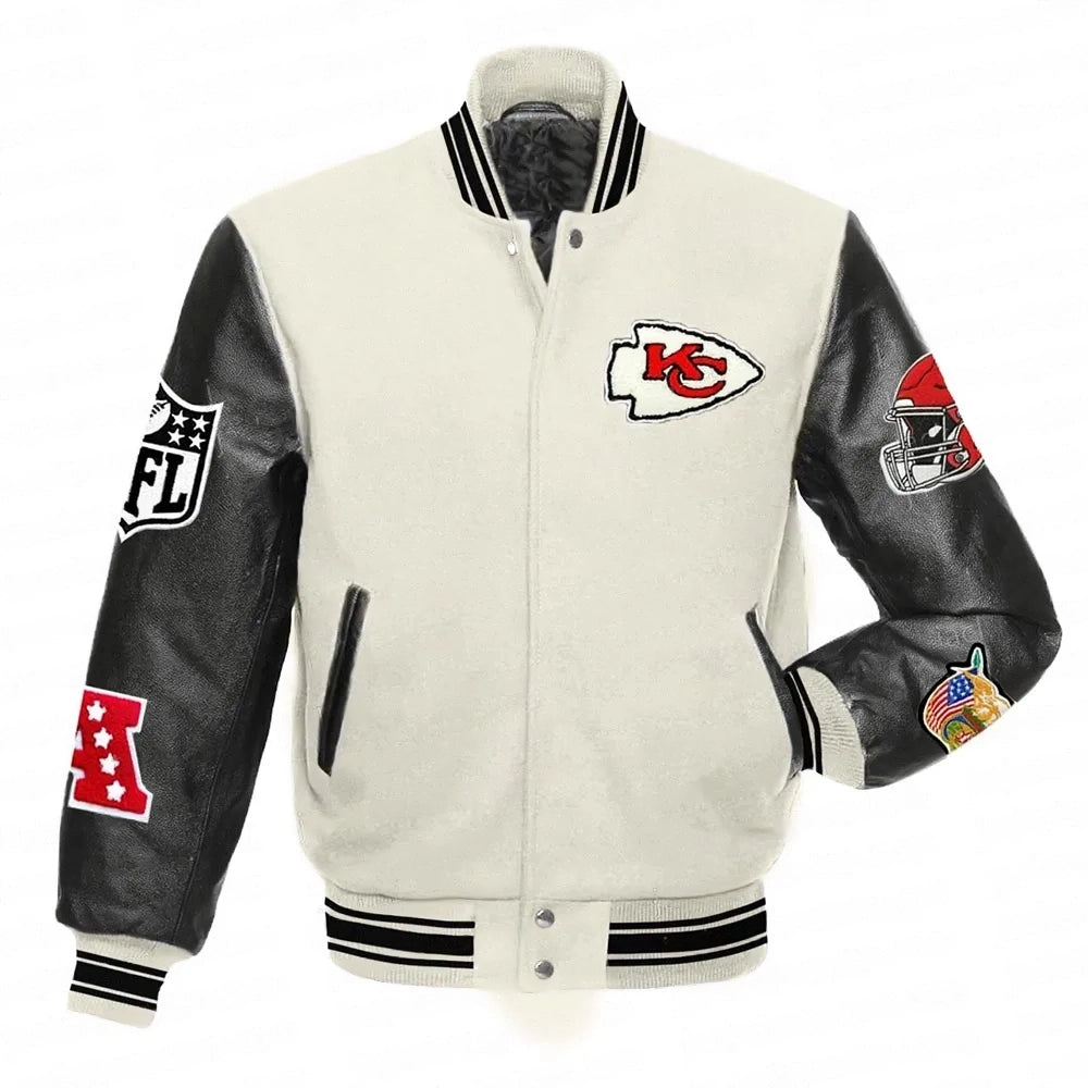 Kansas City Chiefs Taylor Swift Varsity Jacket - JnJ Jackets