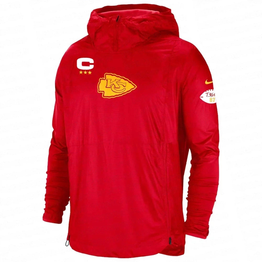 Travis Kelce Super Bowl LVIII Victory Parade Hoodie - JnJ Jackets