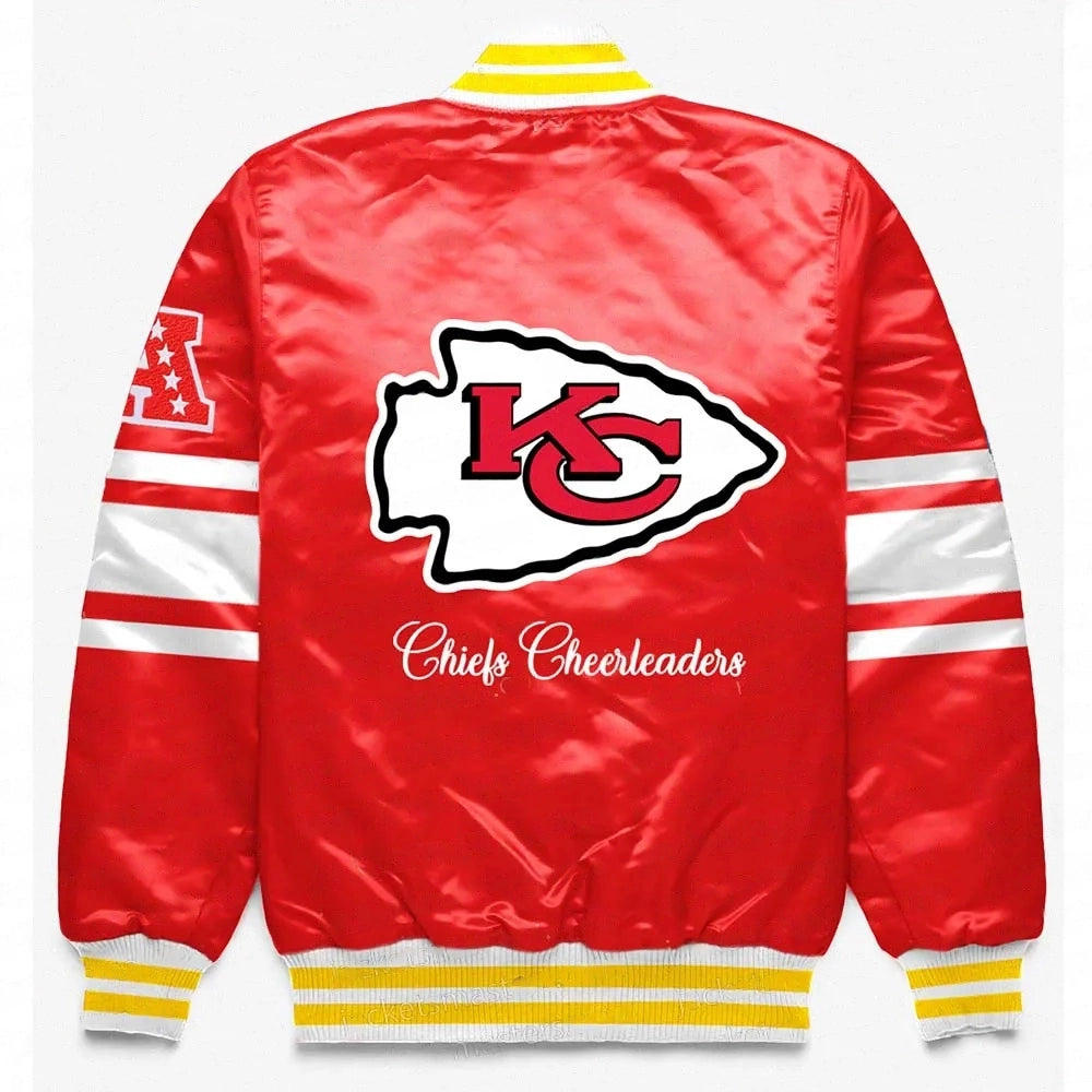 Cheerleaders Kansas City Chiefs Red Jacket - JnJ Jackets